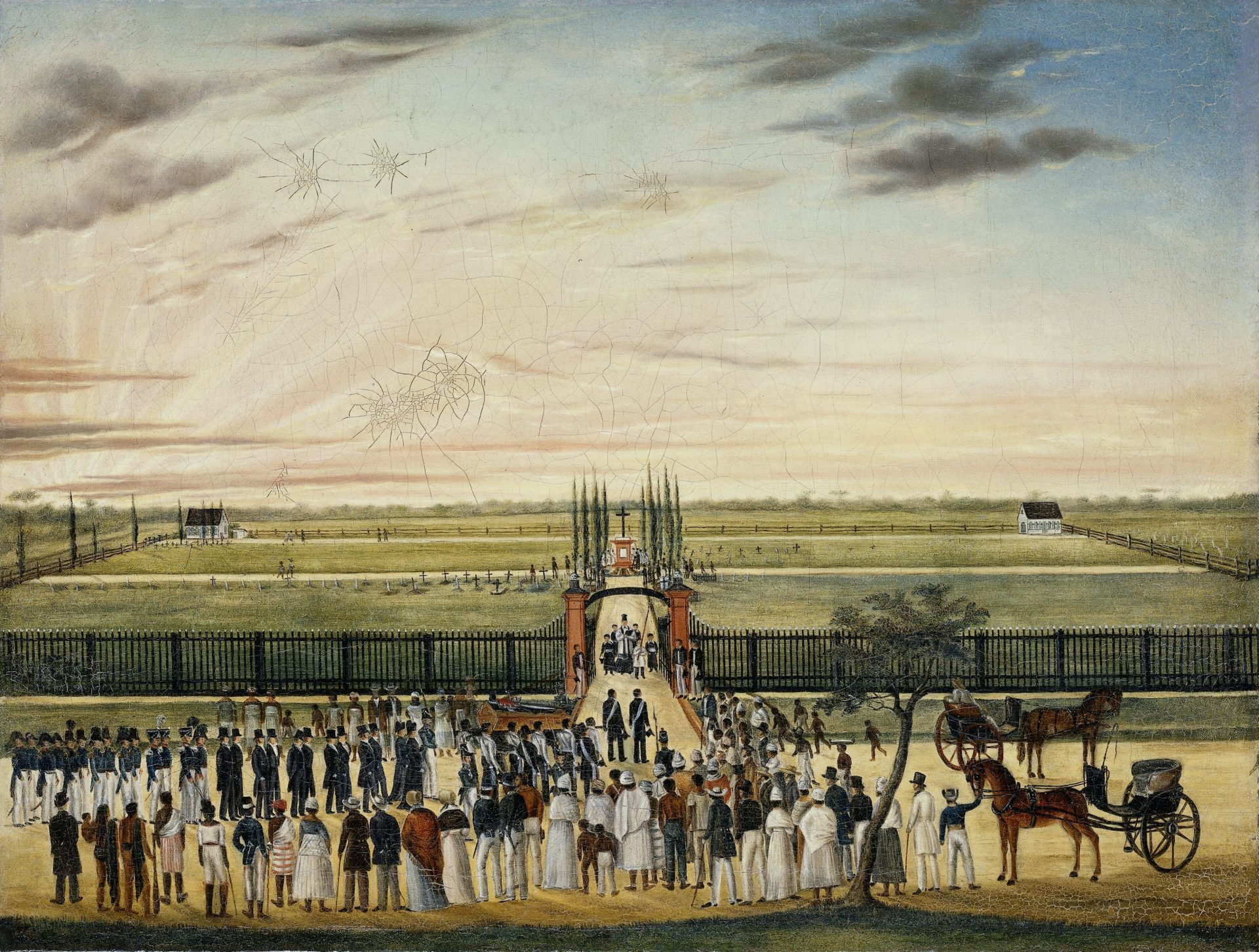 1843 1845 Begrafenis Janssen Rijksmuseum