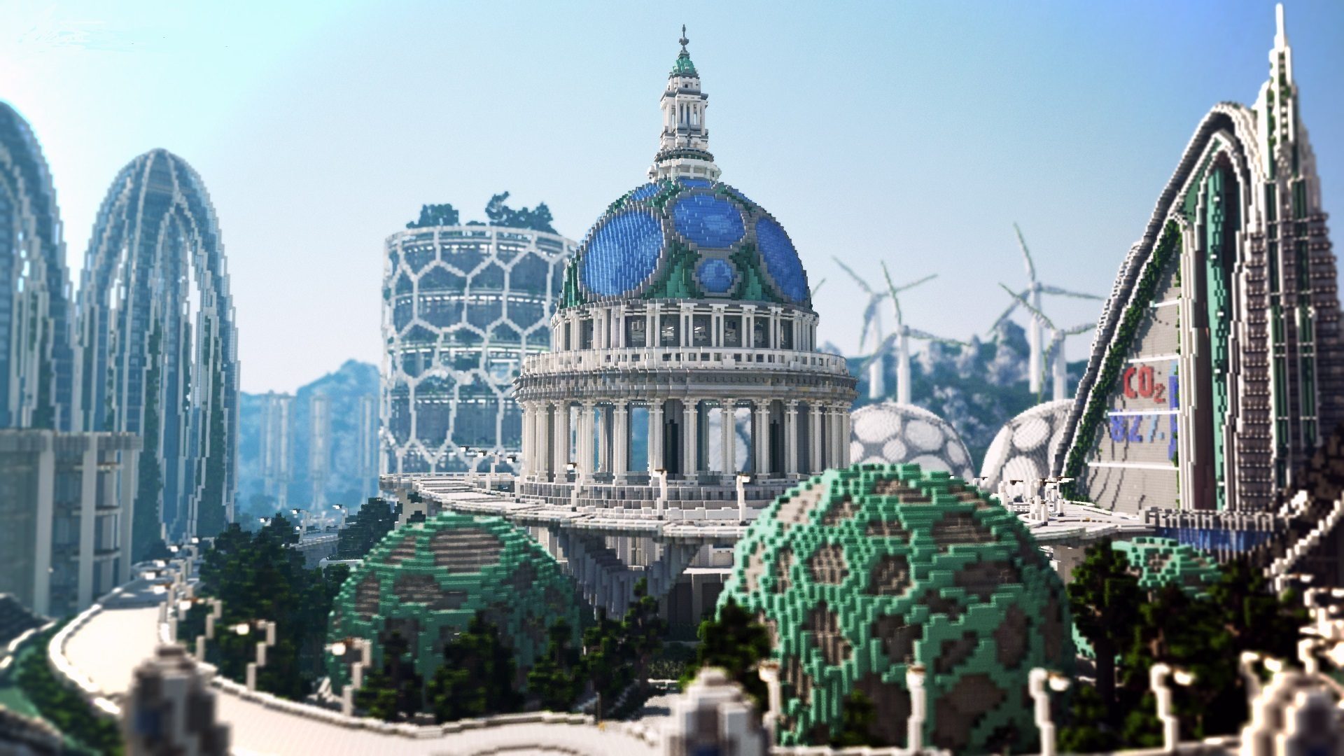 Minecraft Future Blocks of Tilburg