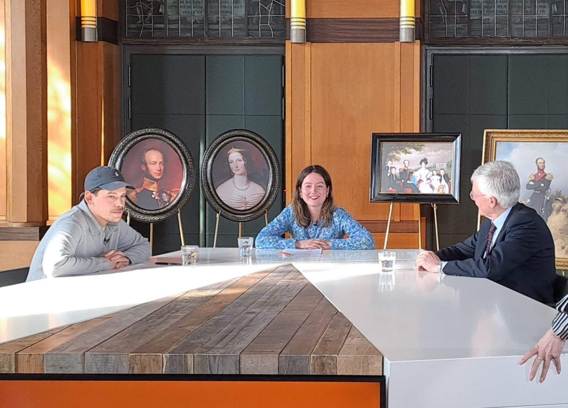 Opnames talkshow Willem II