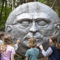 Excursie en tekenles Lustwarande door Kunstlab Foto Maria van der Heyden